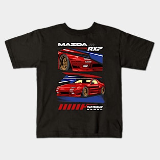 RX7 1989 JDM Car Kids T-Shirt